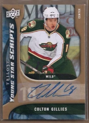 2009-10 Upper Deck Trilogy Young Star Scripts #YS-CG Colton Gillies Auto Wild